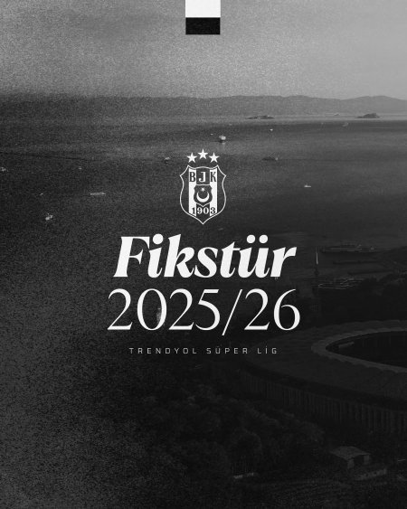 Futbol takımımızın 2025/26 sezonu Trendyol Süper Lig fikstürü belli oldu. 